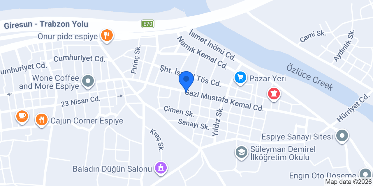 ESPİYE TAKSİ konumu