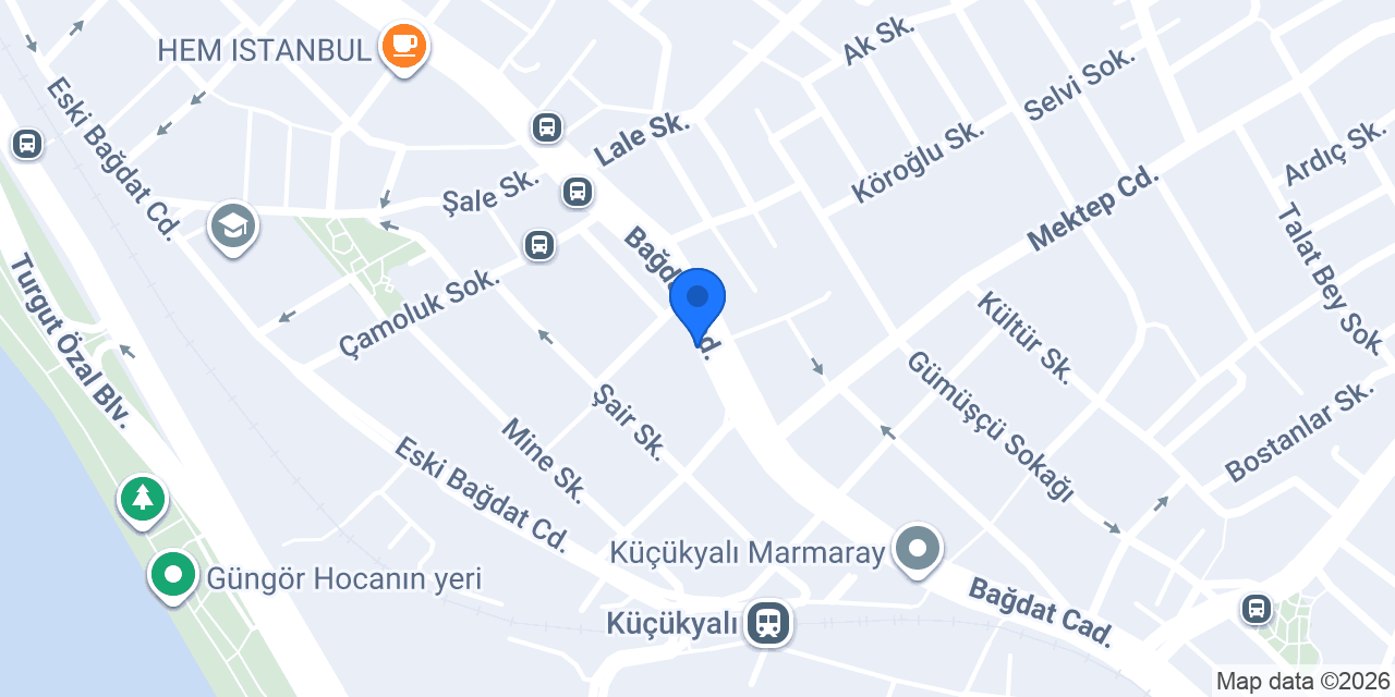 Günce Eczanesi konumu