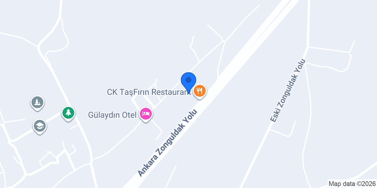 CK TaşFırın Restaurant konumu