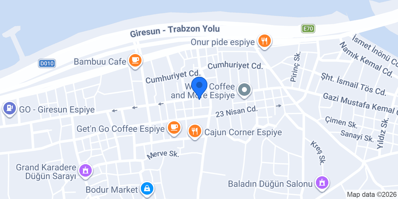 Karaman Hukuk Bürosu konumu