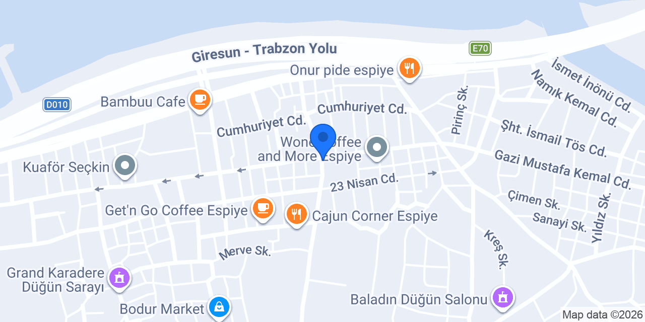 Canlar Mobilya konumu