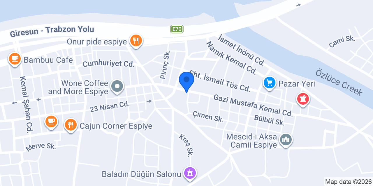 Diş Hekimi Murat Kaya konumu
