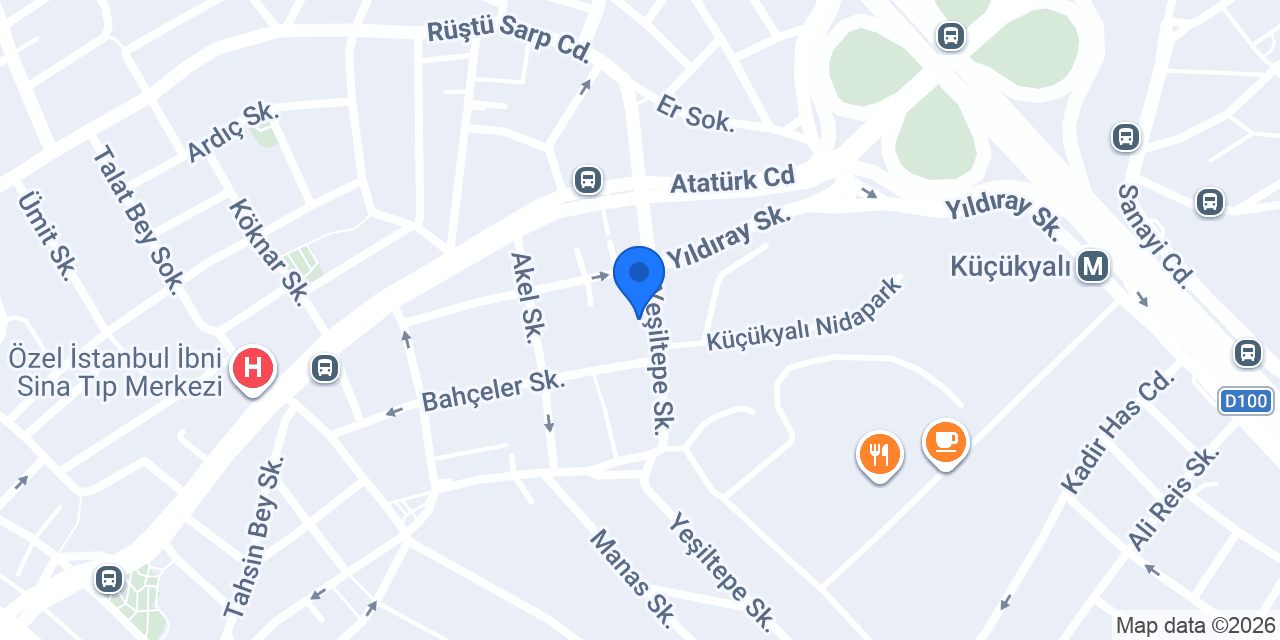 Arçelik Yetkili Servisi konumu