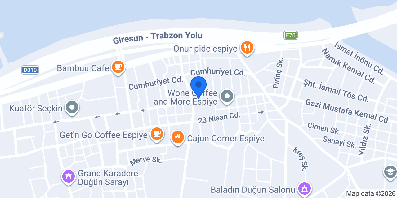 Güngör Gıda konumu