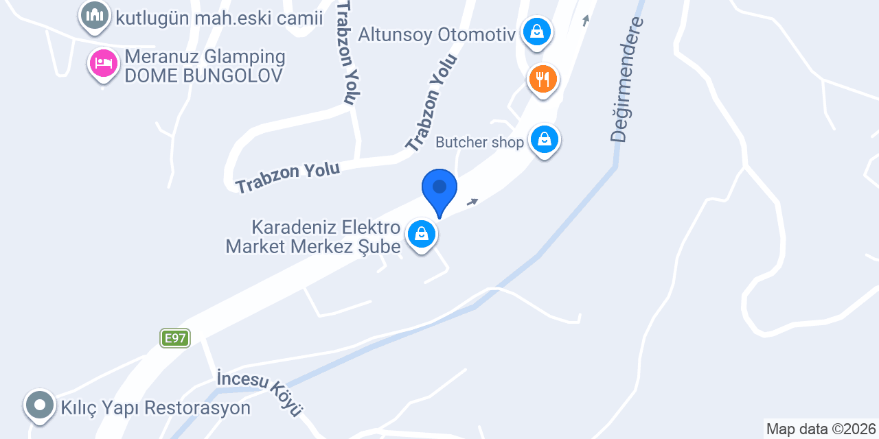 Stone Gallery - Trabzon konumu