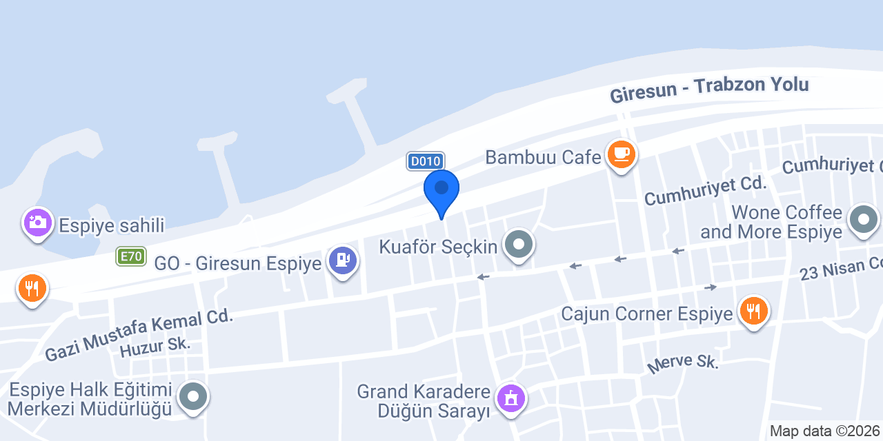 Çapanoğlu Ekmek konumu