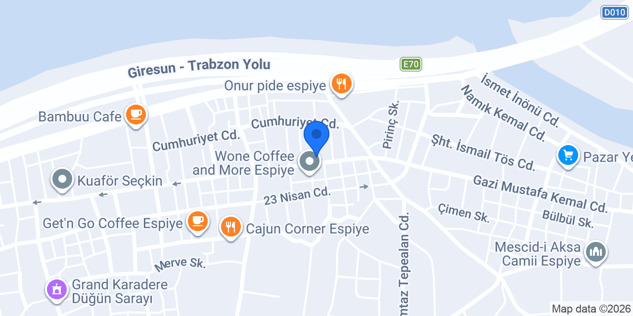 Yankı Yemek ve Pide Salonu konumu
