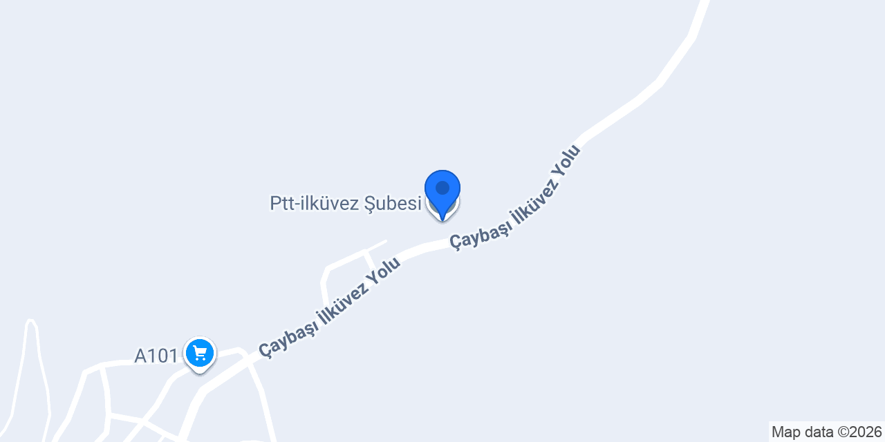 Ptt-ilküvez Şubesi konumu
