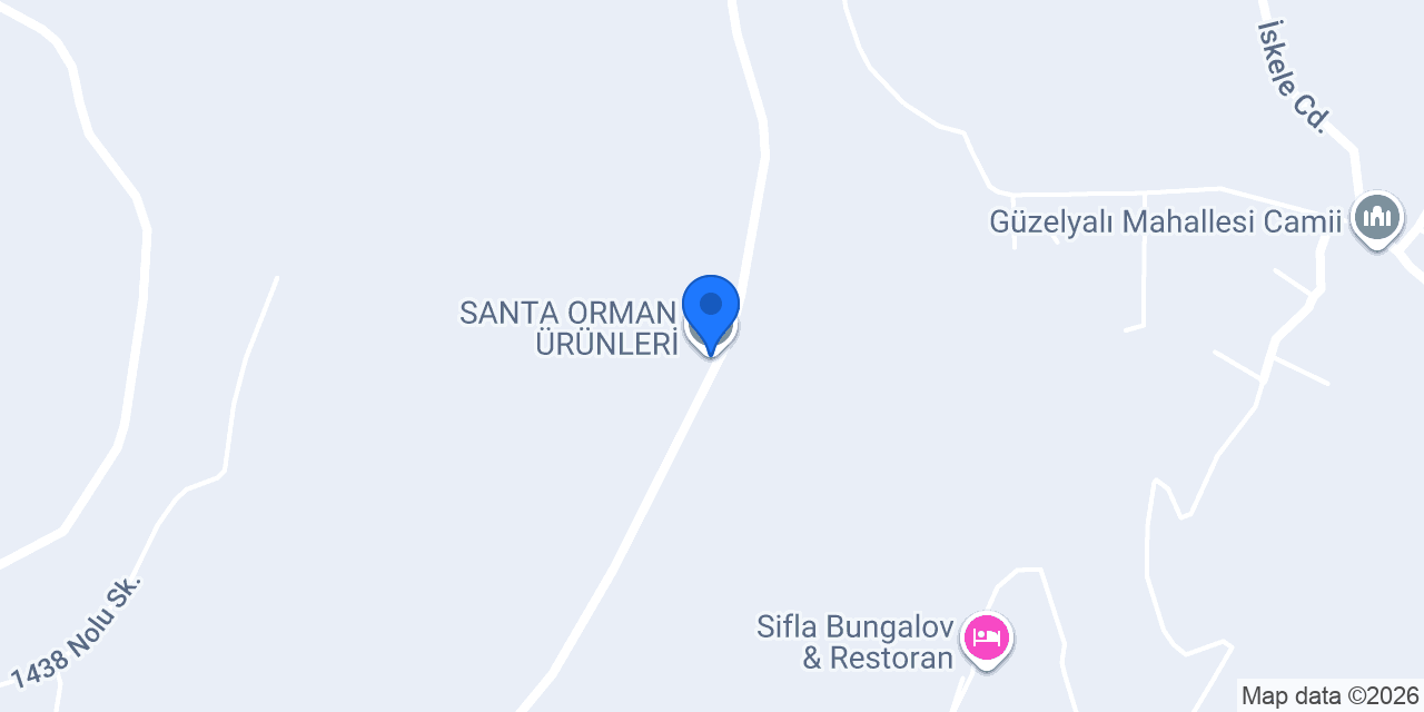 SANTA ORMAN ÜRÜNLERİ konumu