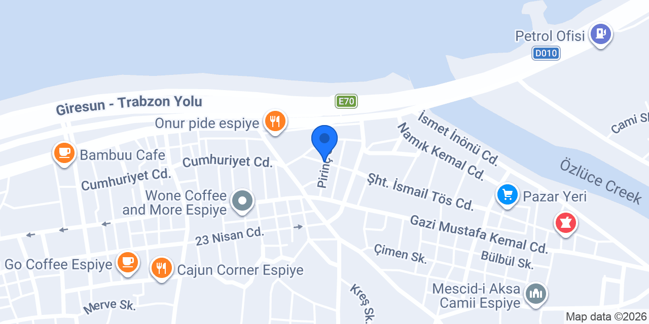 espiye taksi hasan konumu