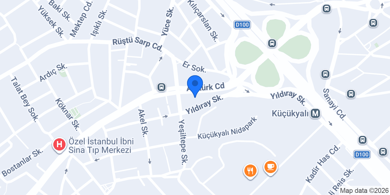 Özel Bigem Sürücü Kursu konumu