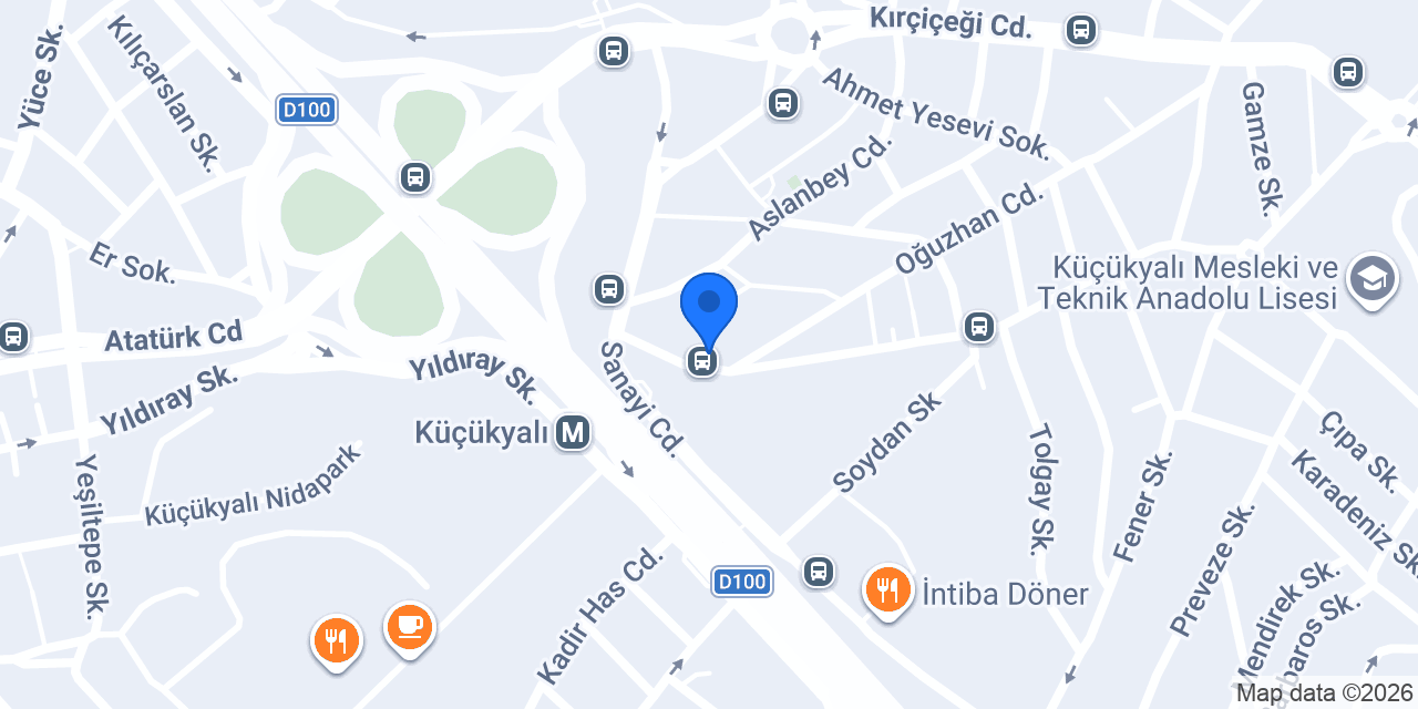 Miroğlu Otomotiv konumu
