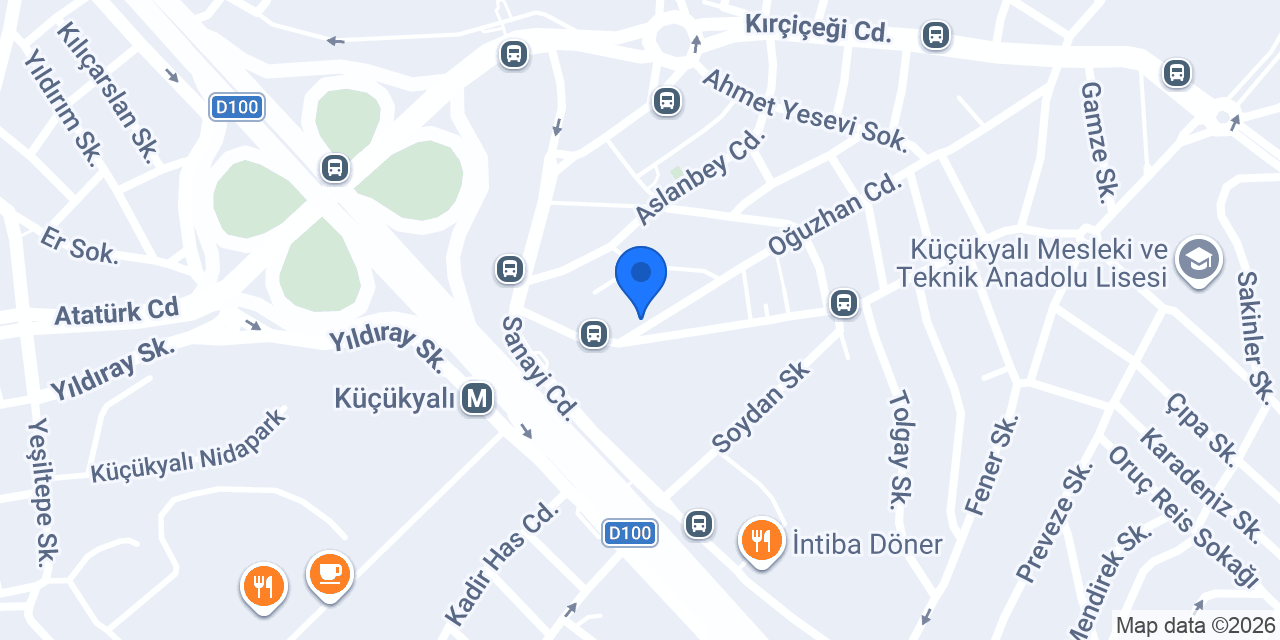 ÜBM Erkek Kuaförü konumu