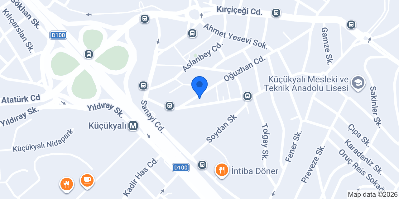 Hidroterapi Merkezi konumu