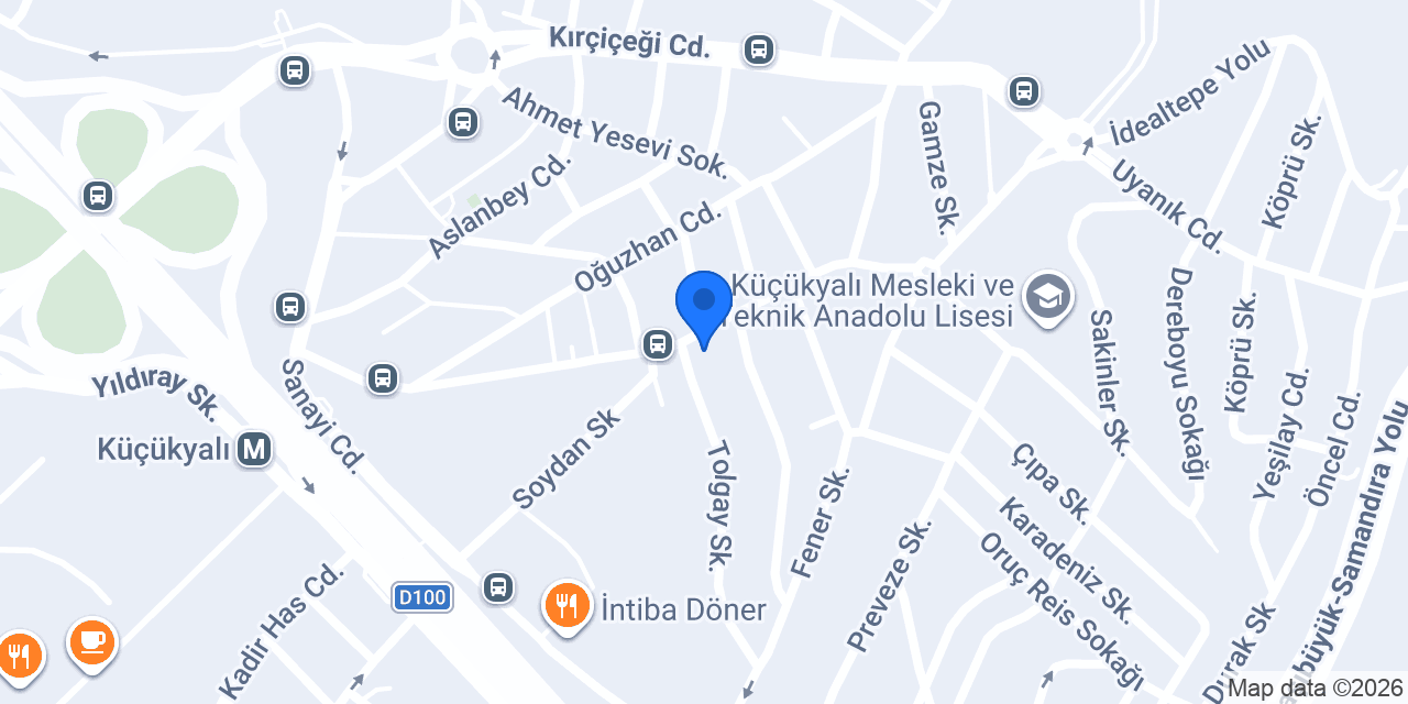 Demirbilek Giyim Terzi 2 konumu