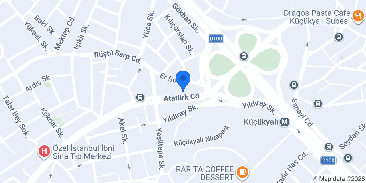 Cetayapı San. ve Tic. Ltd. Şti. konumu