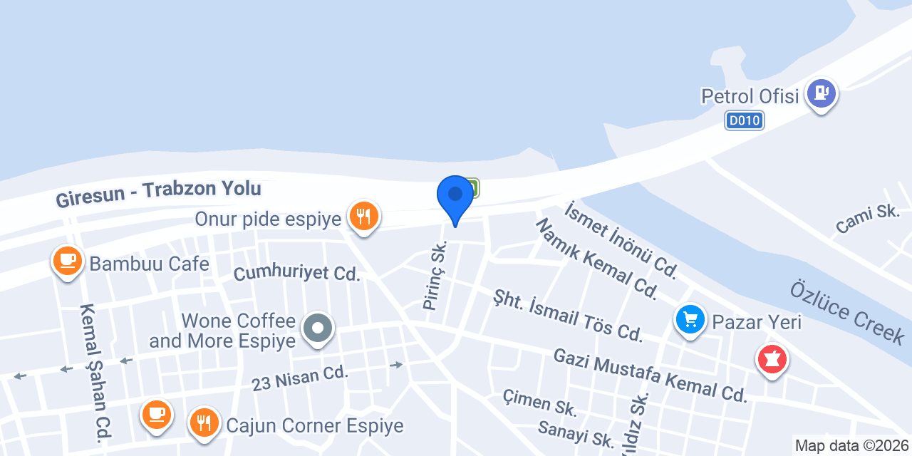 IŞIK RENT A CAR konumu