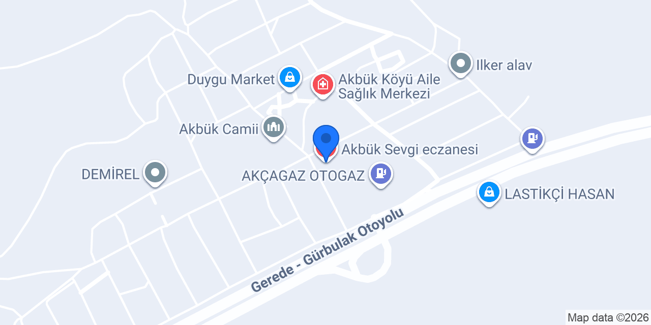 Akbük Sevgi eczanesi konumu