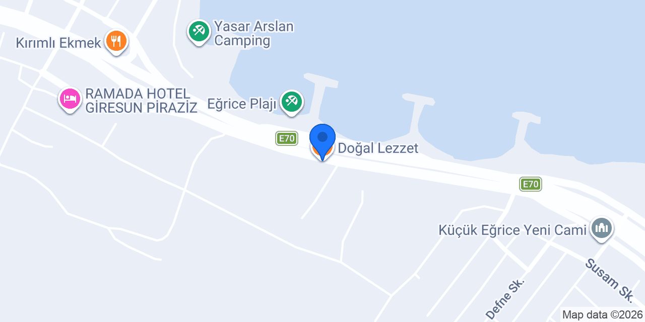 Doğal restoran konumu