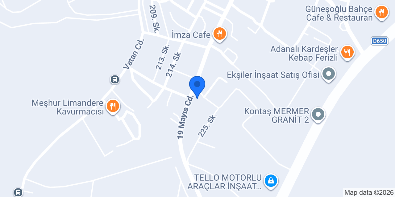 KARADENİZ YAPI İNŞAAT konumu