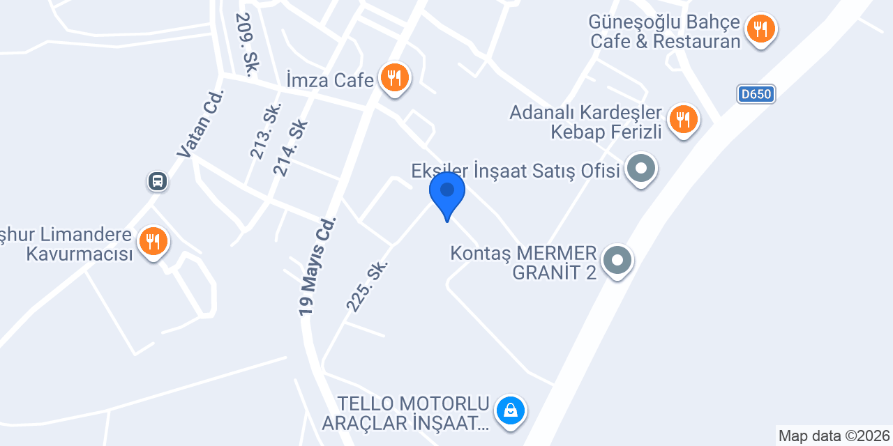 Güven oto kaporta konumu