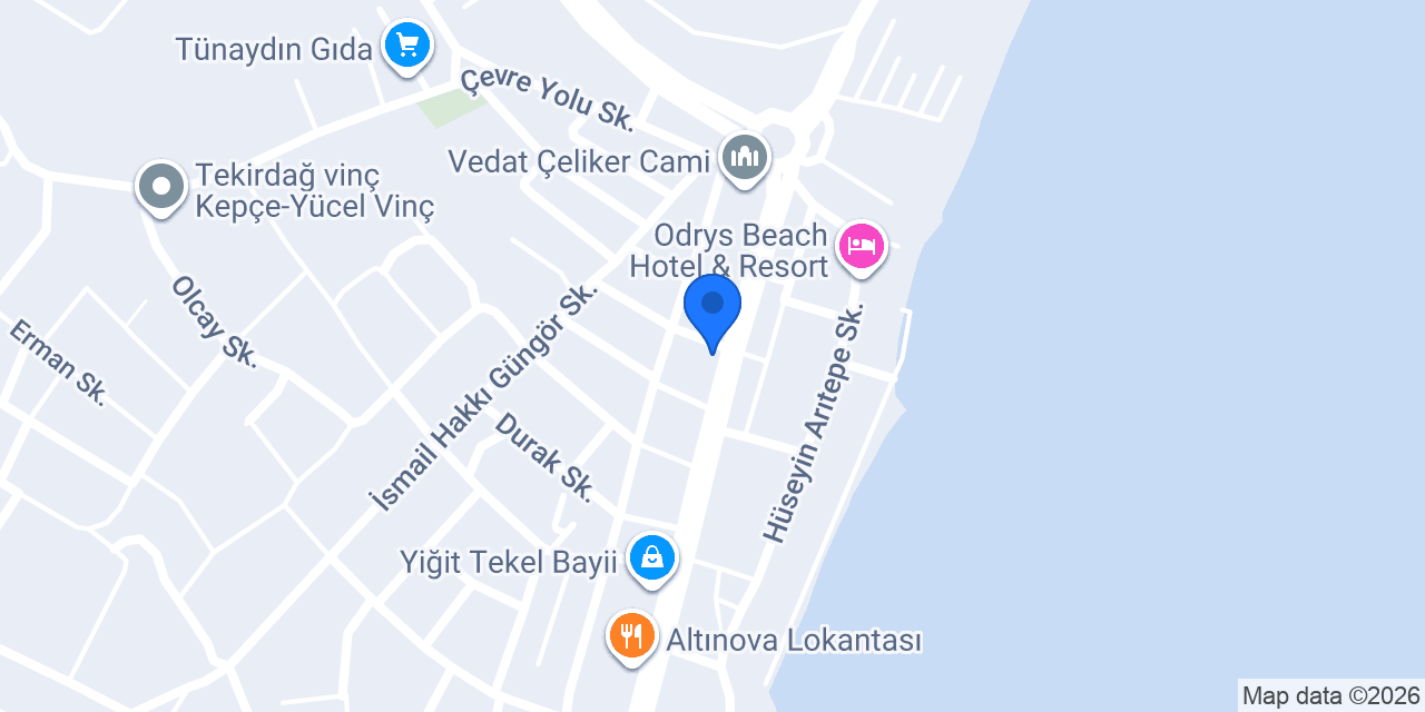 Avrupa Yapı konumu