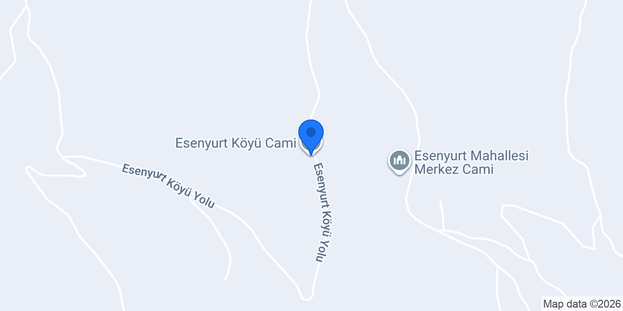 Esenyurt Köyü Muhtarlığı konumu