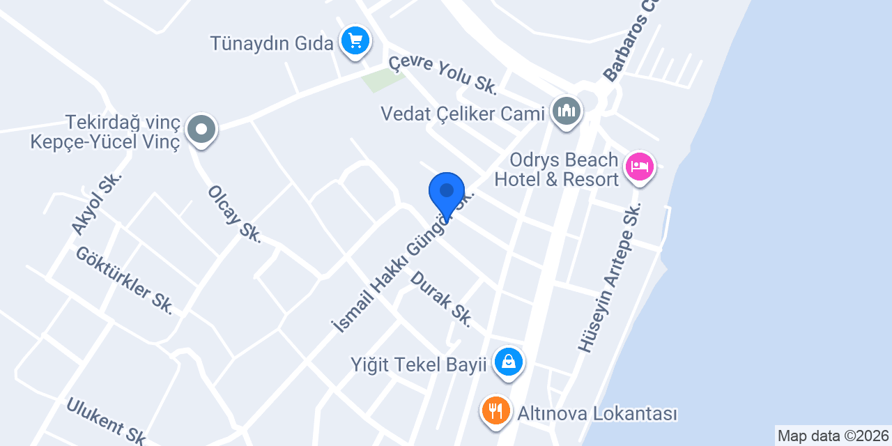 Altınova Teknik Servis konumu