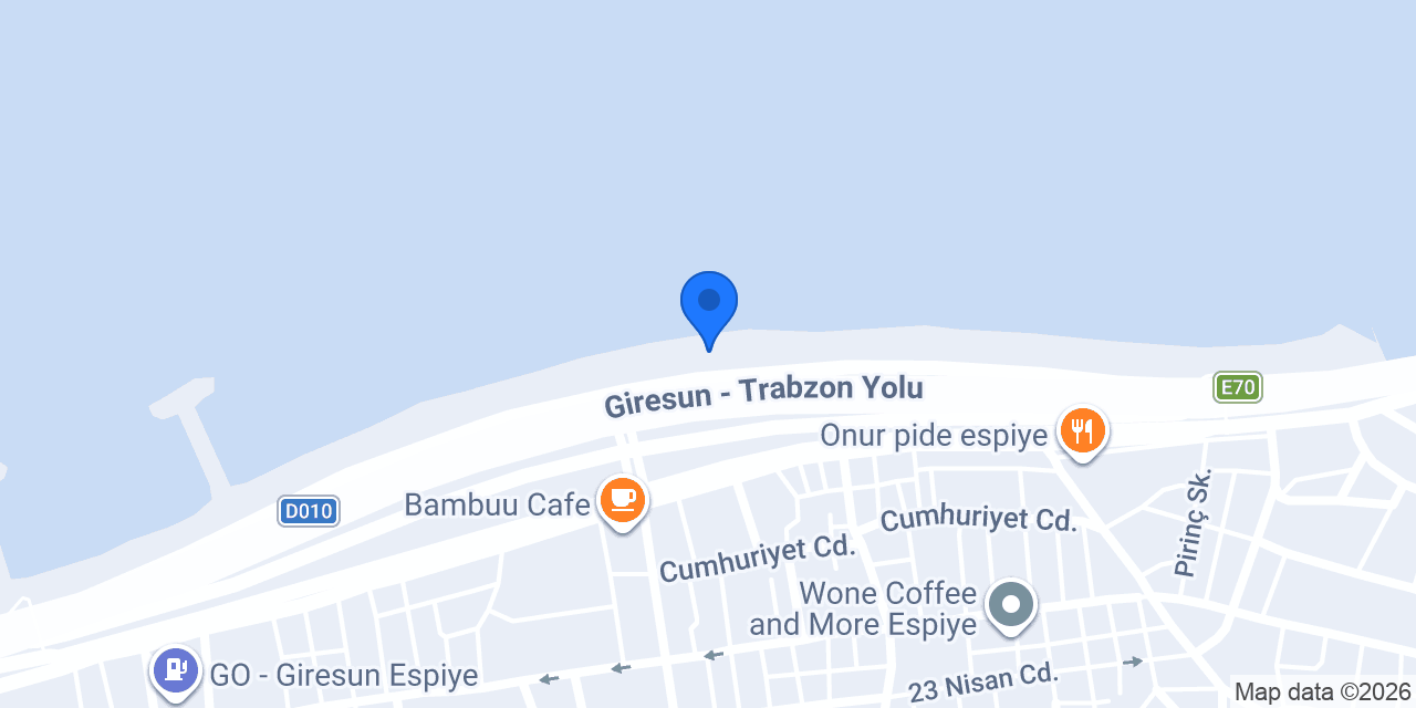 Nisanur Çay Bahçesi konumu