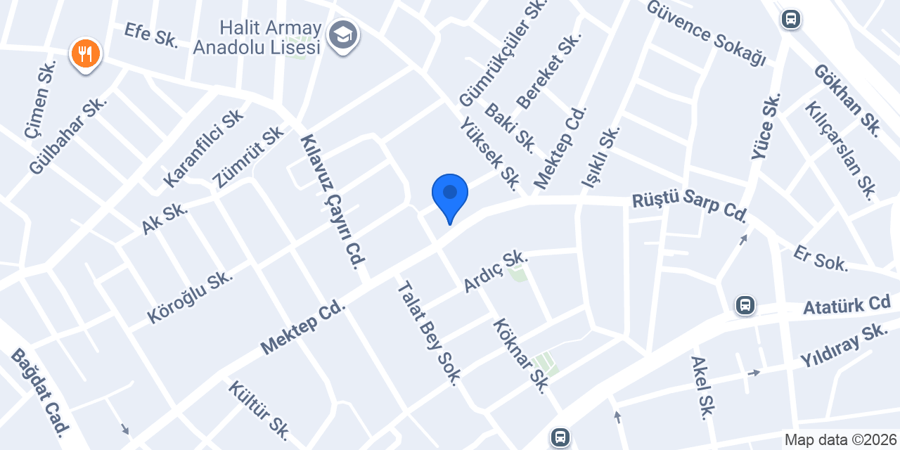 Gülistan Mobilya konumu