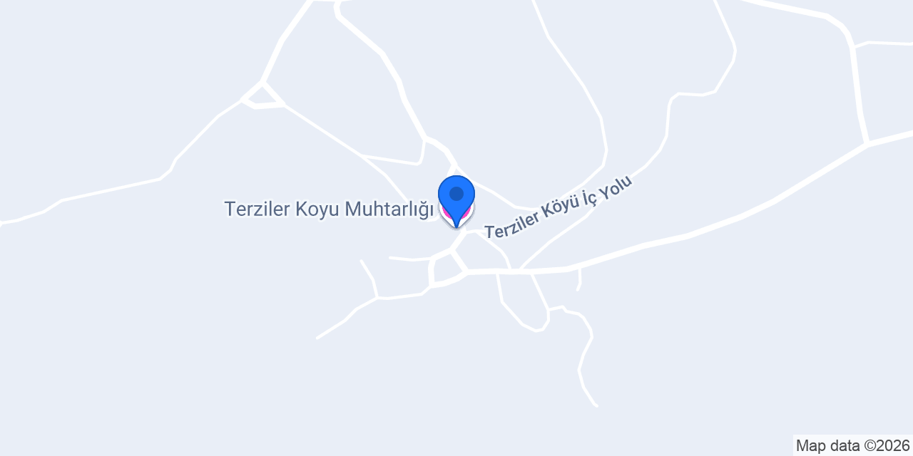 Terziler Koyu Muhtarlığı konumu