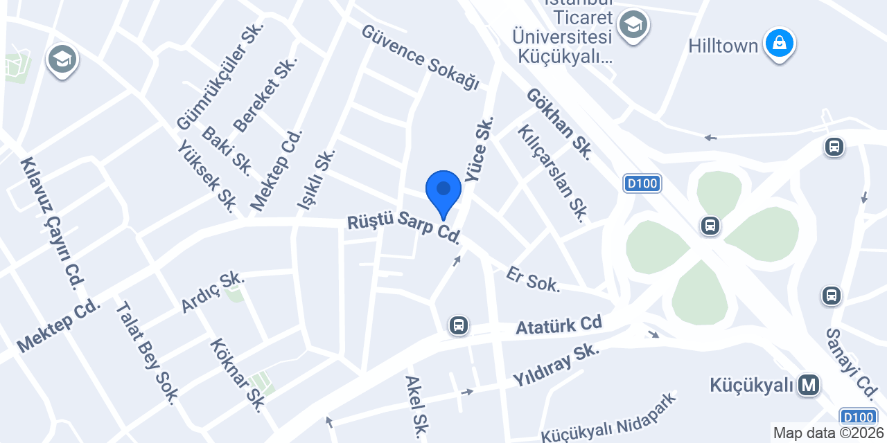 Hsb Sarıyer Börek & Kahvaltı Küçükyalı konumu