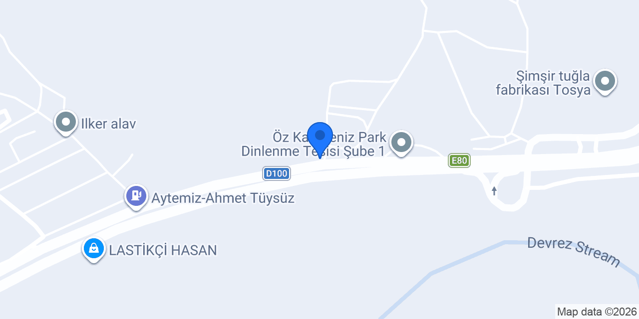 Acıoğlu Lastik konumu