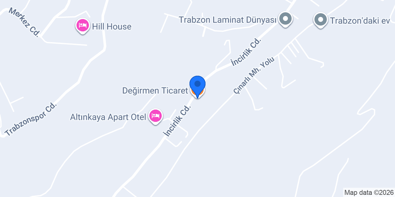 Değirmen Ticaret konumu