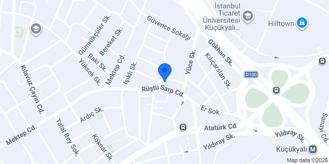 Cömert Ofis konumu