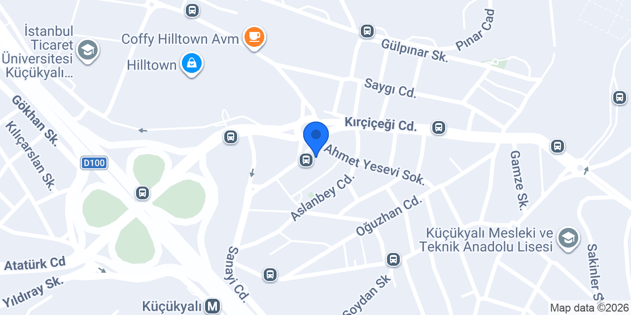KindyROO Maltepe konumu