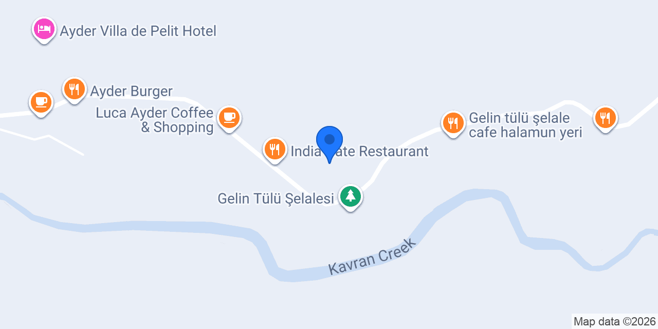 Ayder Kervansaray Deluxe Otel konumu