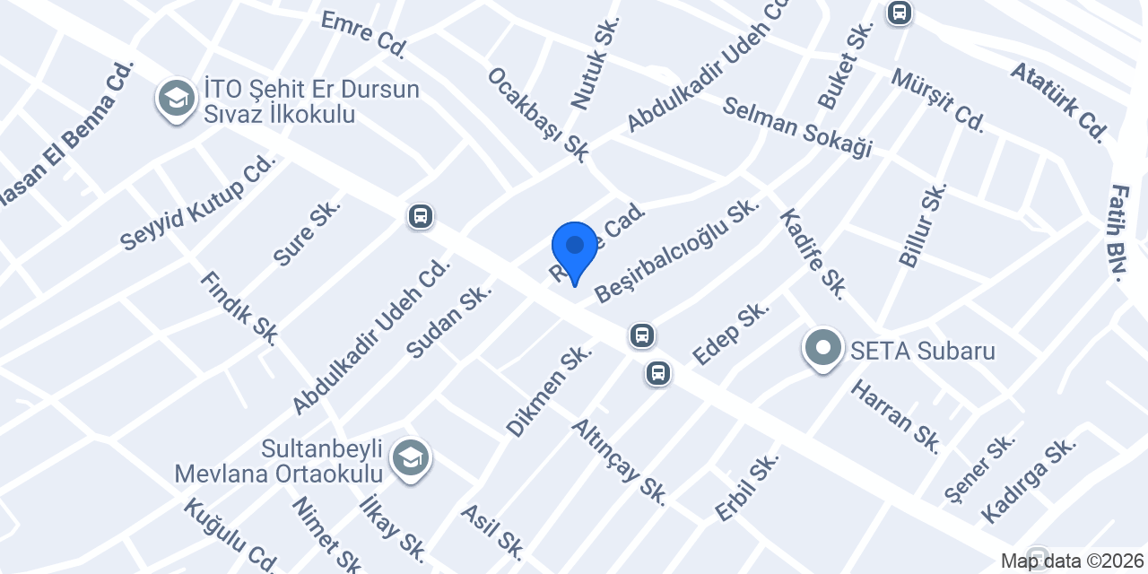 Atik Alüminyum konumu