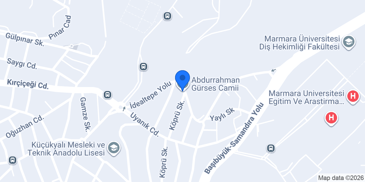 Abdurrahman Gürses Camii konumu