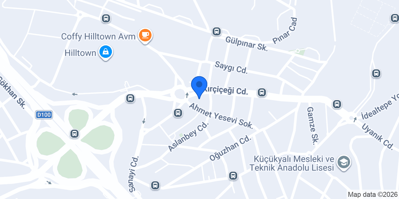 Dragos Pasta Cafe Küçükyalı Şubesi konumu