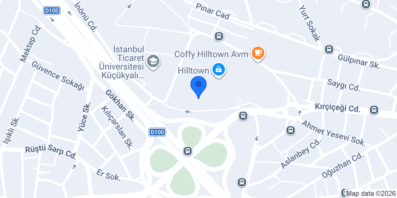 Havelka Hilltown AVM konumu