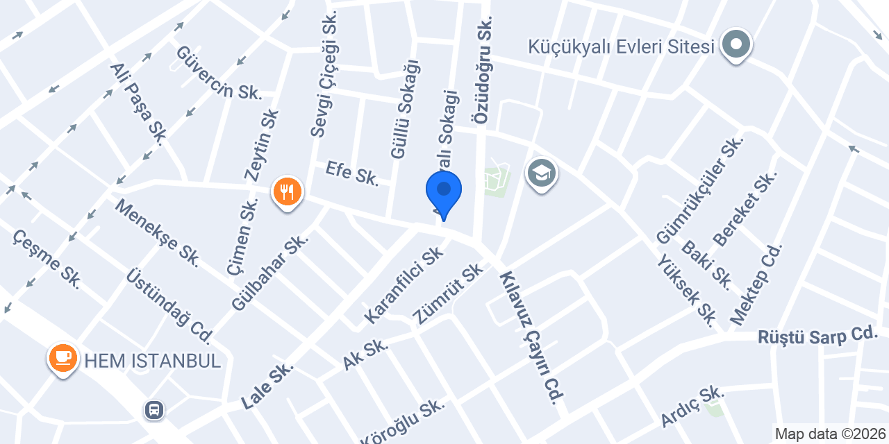 Ulviye Börek Cafe konumu