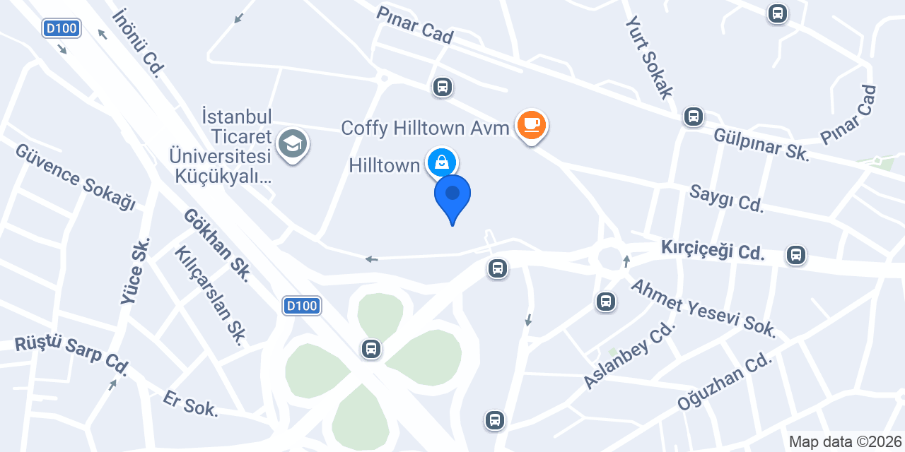 Blue Diamond Hilltown AVM konumu
