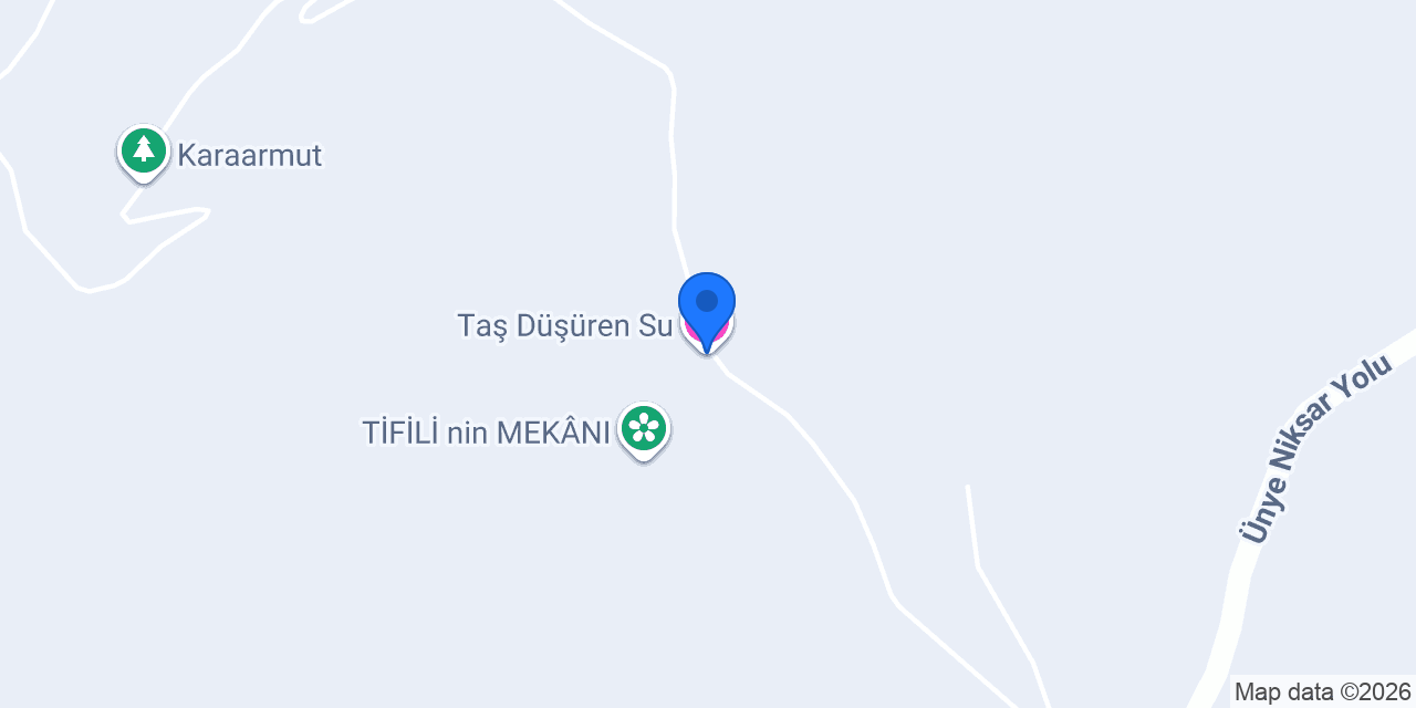 Taş Düşüren Su konumu