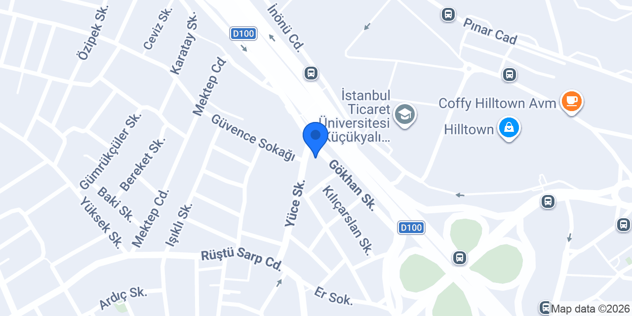 Serdengeçti Otomotiv konumu
