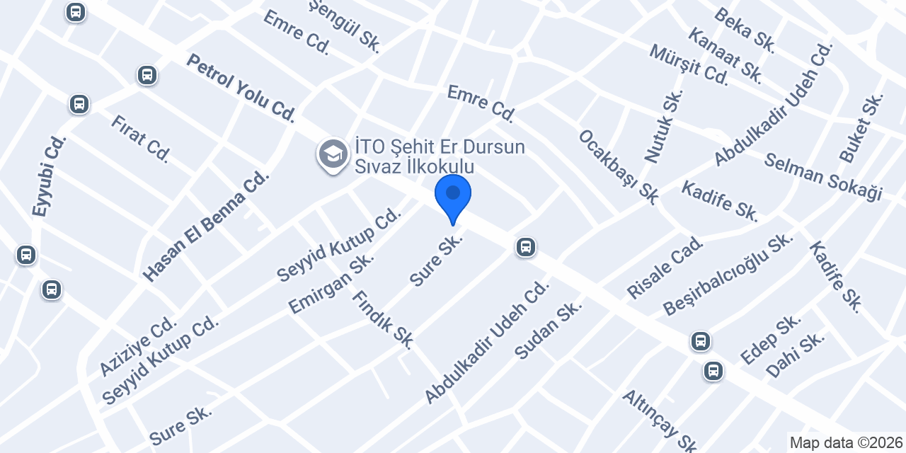 NEDA İç Mimarlık konumu