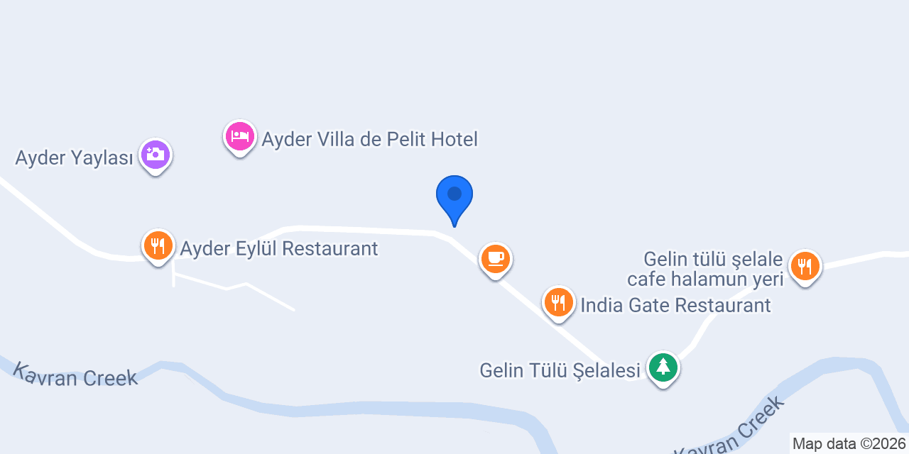 Ayder Memişoğlu Konak Hotel konumu