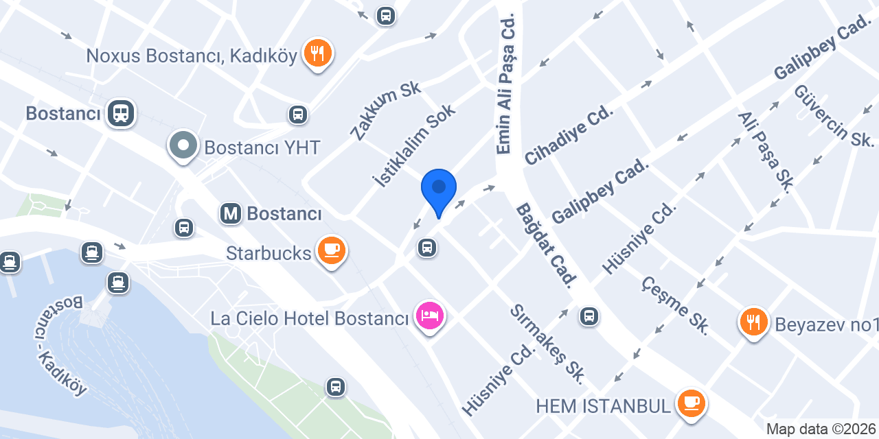 Little Caesars Bostancı Şubesi konumu