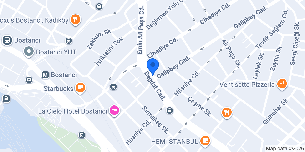 Özgür Erkek Kuaförü konumu