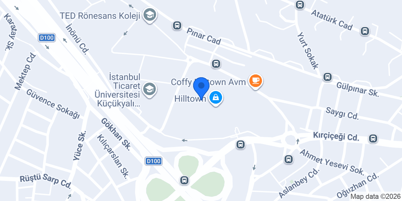 Maltepe Hilltown AVM Çilingir konumu